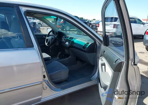 2002 Honda Civic Lx z USA, uszkodzony, nr VIN 1HGES165X2L037701